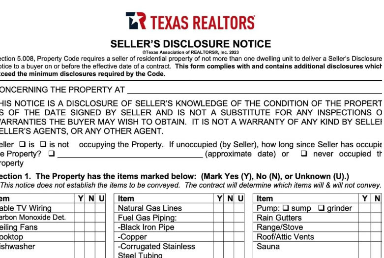 텍사스 주택 외관 이미지(예시)